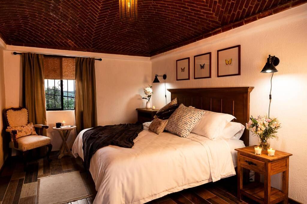 Casa Aurora, Estilo Rustico-Moderno, Guanajuato Villa Exterior foto